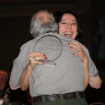 2009-04-30_-Horace-Seldon-receiving-HCR-award-via-Dr.-Donia-Gobar